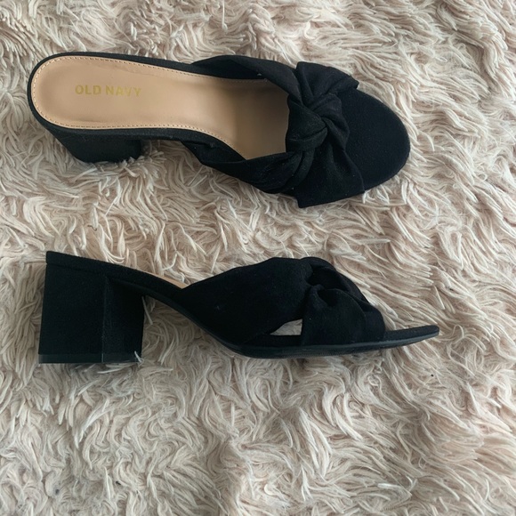 Old Navy Shoes - Faux Suede Mules